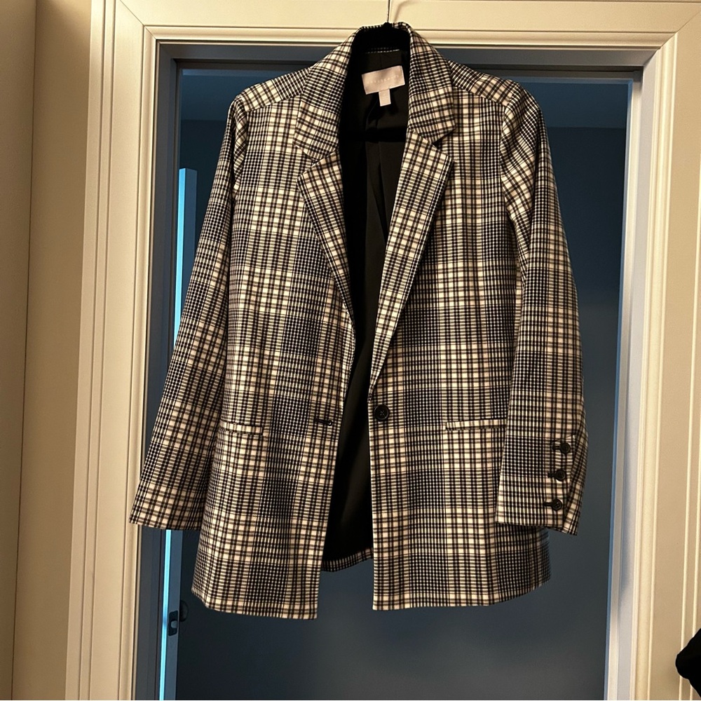 Plaid Blazer